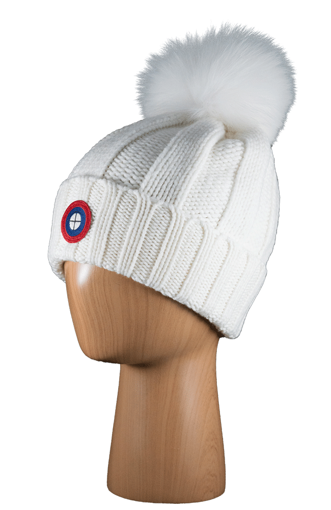 Cashmere Pom Beanie