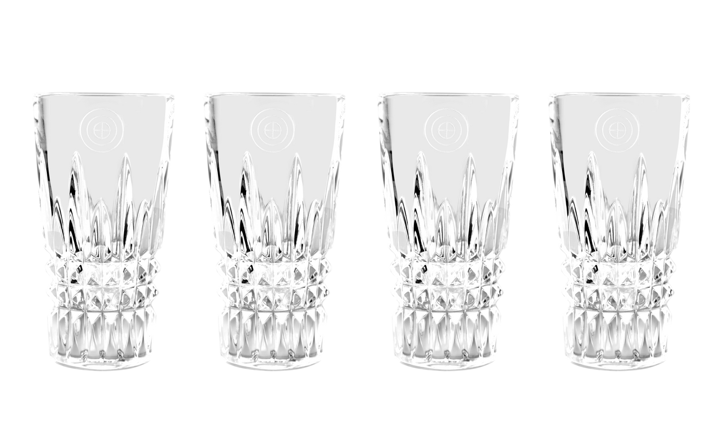 Bomber Waterford Lismore Shot Glasses