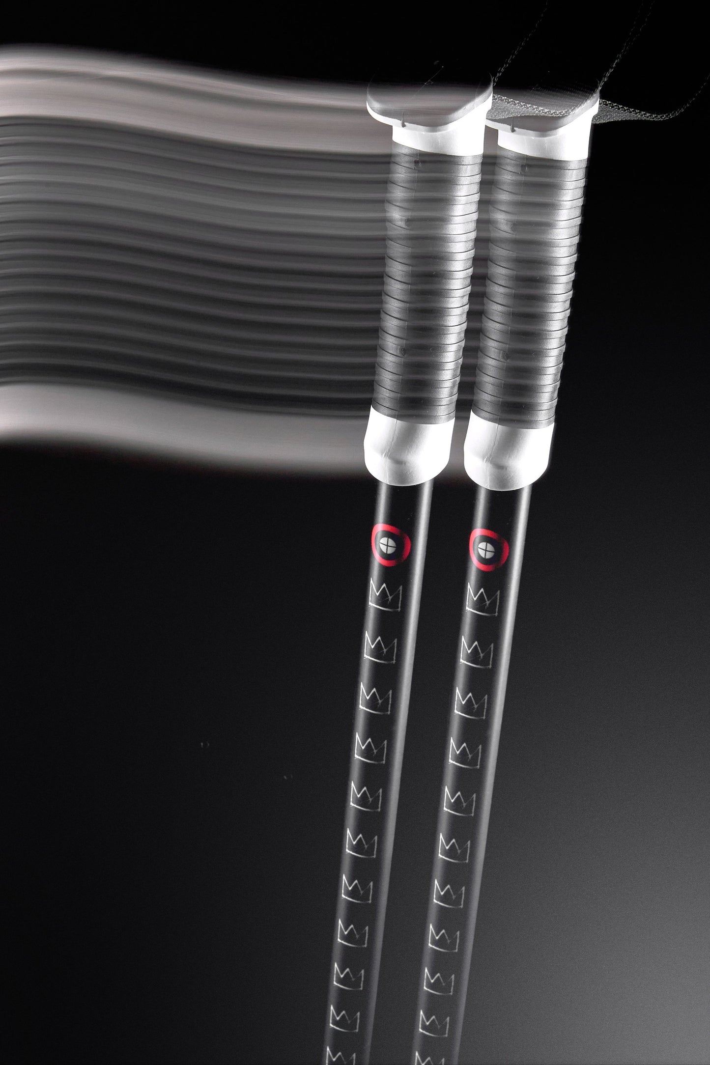 Basquiat Black Crown Pole