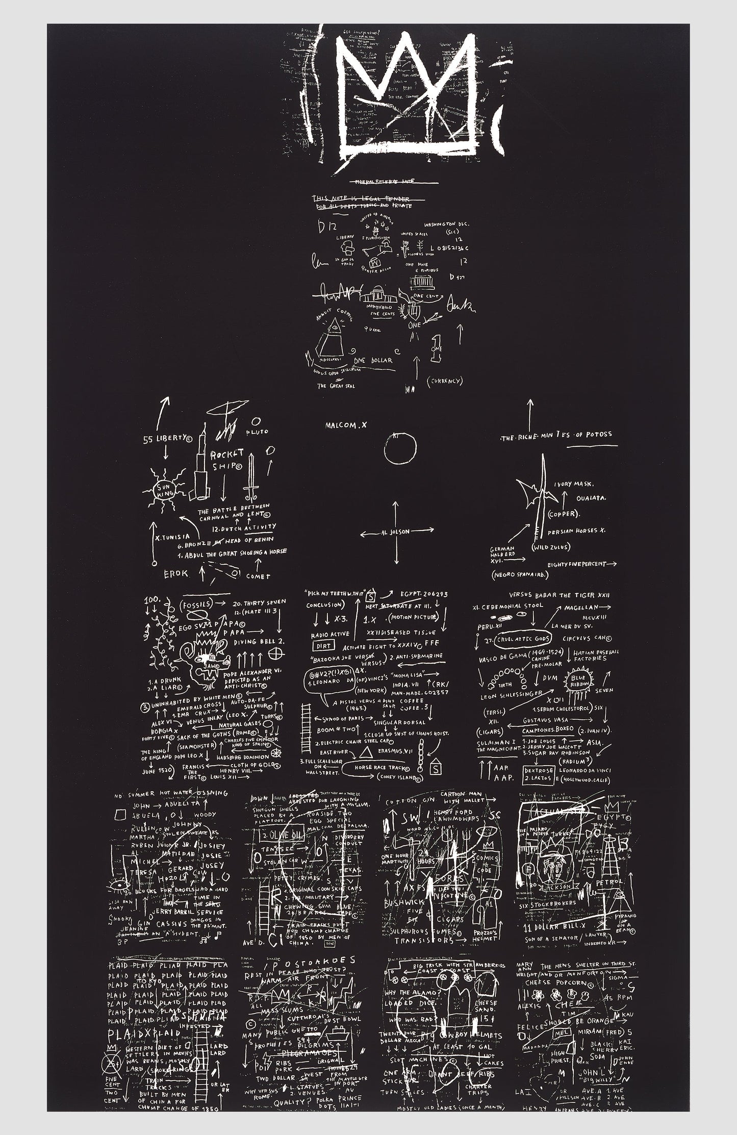 Basquiat Black Crown Helmet