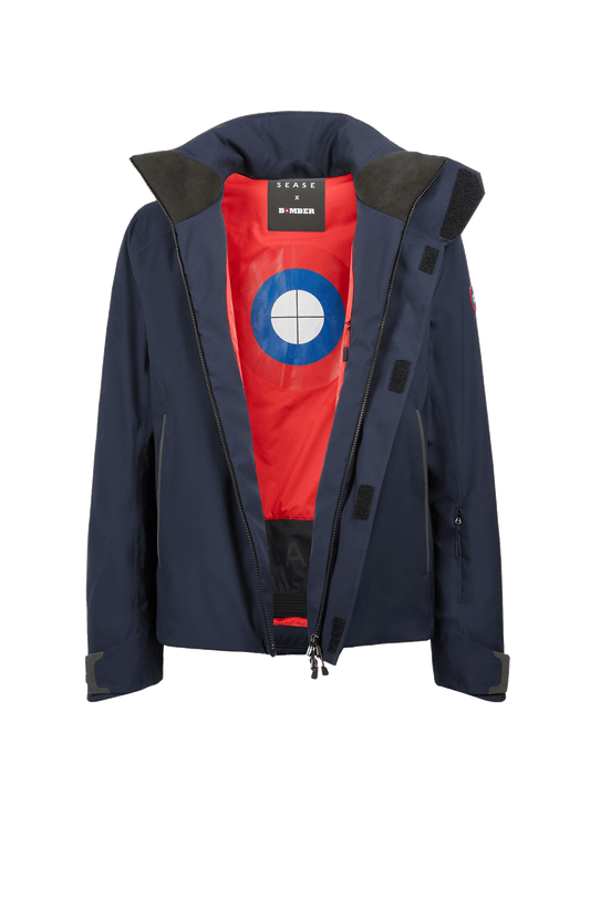 Bomber x SEASE Navy Men's Jacket