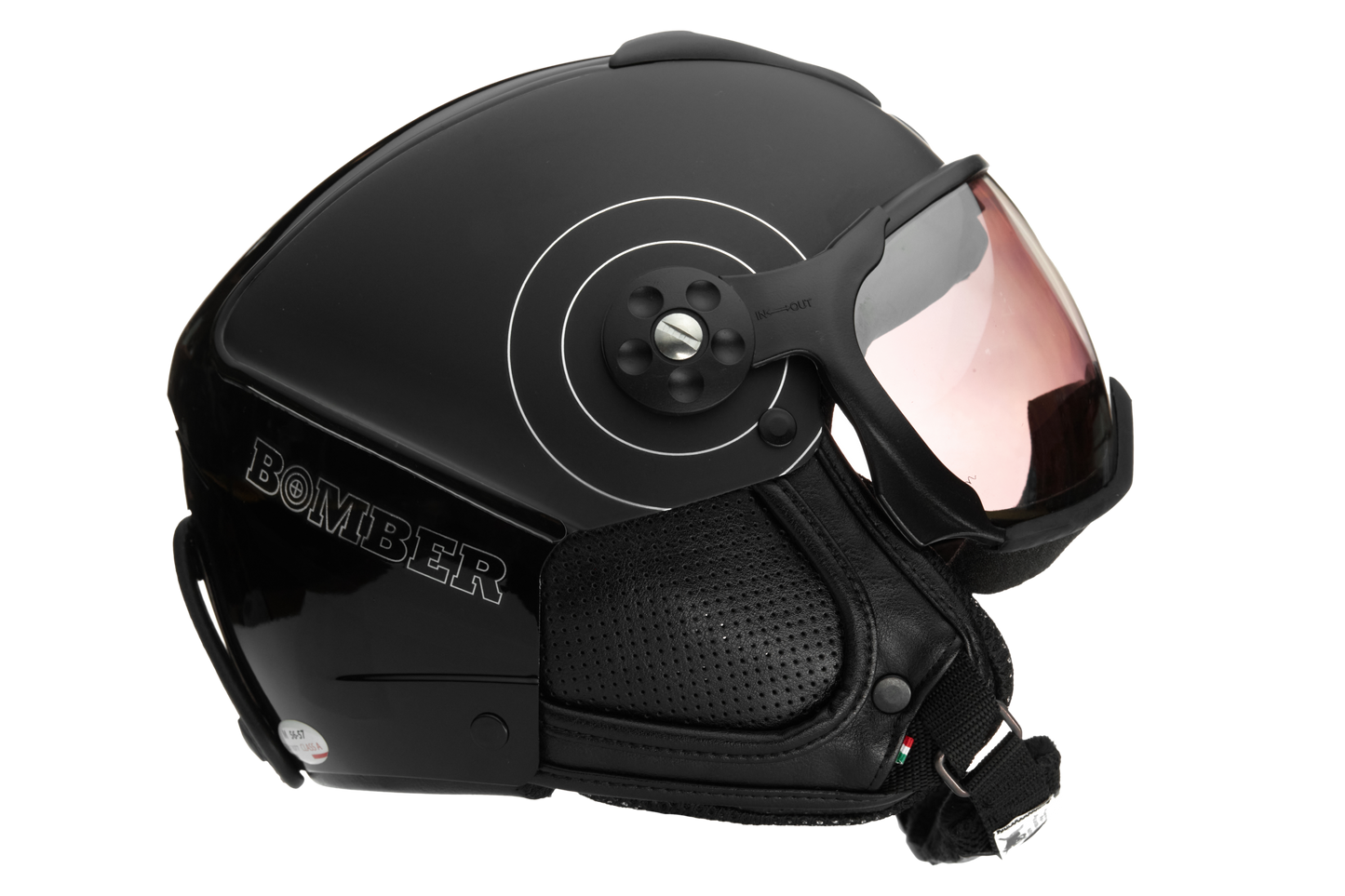 Stealth Black ABS Helmet