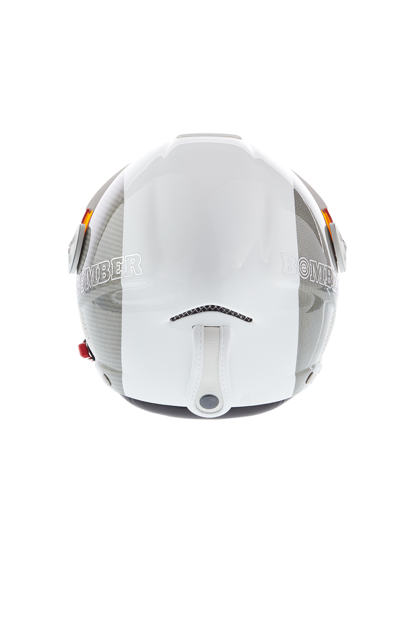 White Carbon Helmet